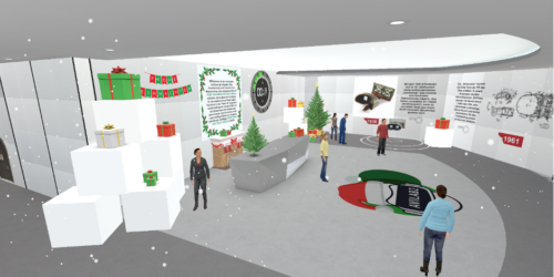 Virtuelle Weihnachtsfeier im ‚Edu-Lunch-Talk‘: Ein Einblick in die immersive Welt von TriCAT Spaces